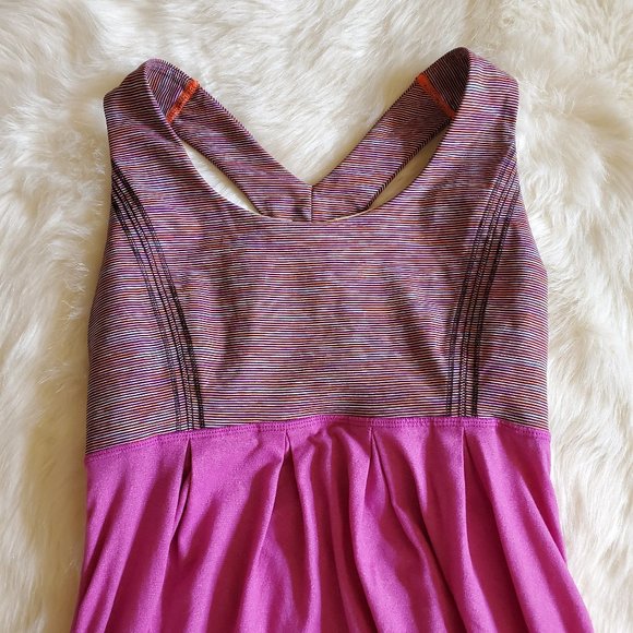 Lululemon Power Dance Striped Tank Top Size 4 EUC - Picture 8 of 16